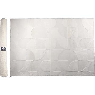 TAPPETO 130X160CM BIANCO