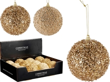 SFERA NATALE 80MM ORO 2ASS