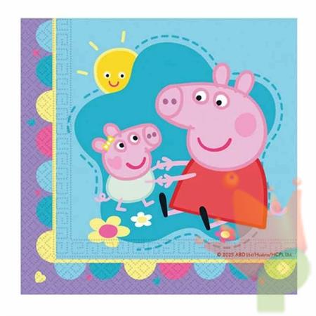 TOVAGLIOLI PEPPA PIG 33X33CM