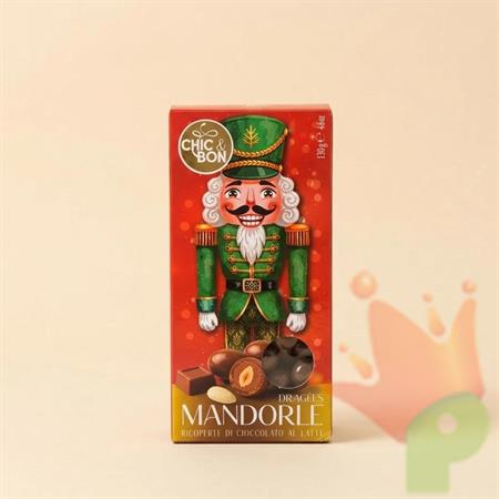 MANDORLE DRAGEES RICOPERTE DI CIOCCOLATO AL LATTE 130GR