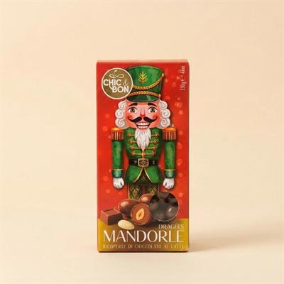 MANDORLE DRAGEES RICOPERTE DI CIOCCOLATO AL LATTE 130GR