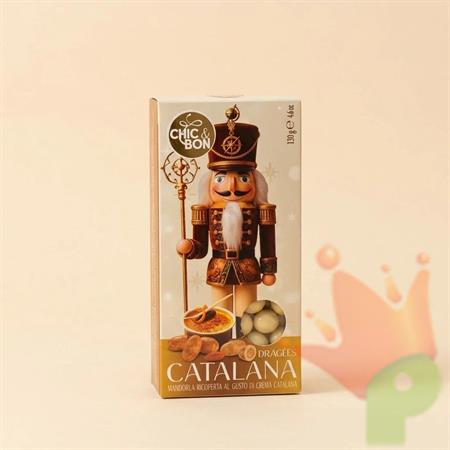 MANDORLE DRAGEES RICOPERTE AL GUSTO DI CREMA CATALANA 130GR