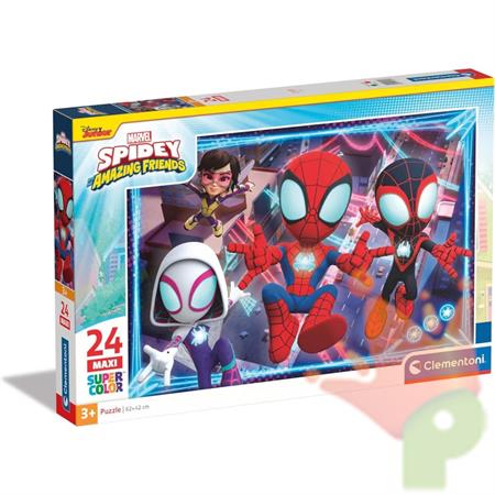 PUZZLE MAXI SPIDEY AND HIS AMAZING FRIENDS 24PZ