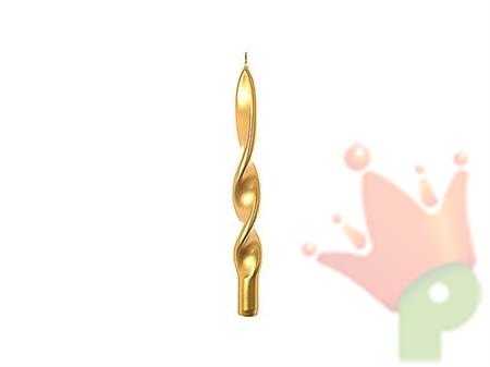CANDELA FIAMMA ORO 2,2X25CM