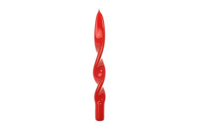 CANDELA FIAMMA ROSSO LUCIDO 2,2X25CM