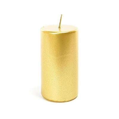 CANDELA PILLAR ORO LUCIDO 6X15CM