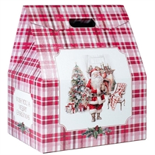 BAULOTTO CASA BABBO NATALE 33X25X39CM