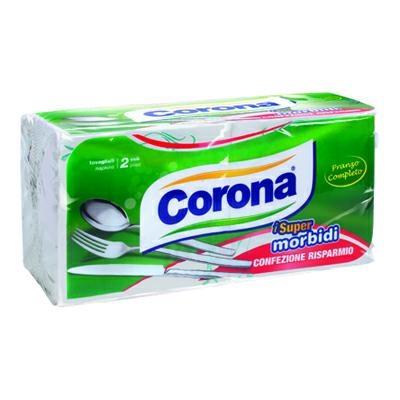 TOVAGLIOLI CORONA SUPER MORBIDI 33X33CM 100PZ