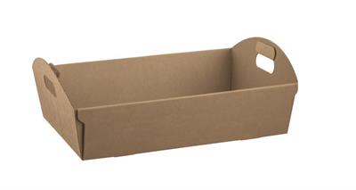 CESTO CON MANICI AVANA 37X26,5X10CM