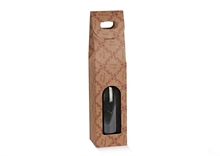 SCATOLA PORTABOTTIGLIE ROYAL GARDEN 1 POSTO 9X9X38,5CM