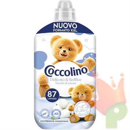 COCCOLINO AMMORBIDENTE XXL DELICATO E SOFFICE COTONE 1,827ML