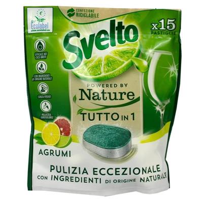 SVELTO TABS TUTTI IN UNO AGRUMI 15 LAVAGGI