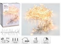 LUCI DI NATALE CLUSTER 1512LED CALDE