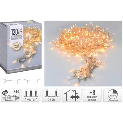 LUCI LED 120LED BIANCO CALDO
