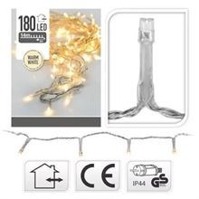 LUCI DI NATALE LED 180 BIANCO CALDO