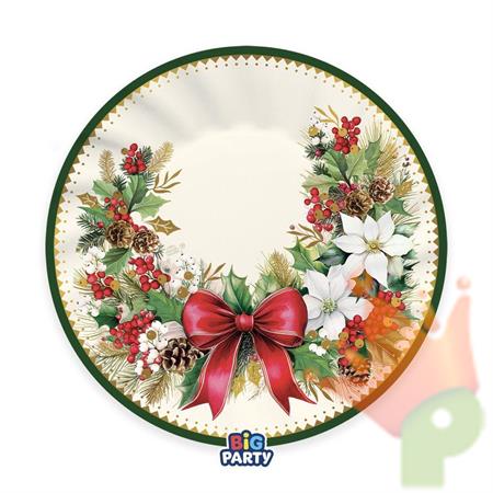 PIATTI CHRISTMAS VINTAGE 25CM 6PZ