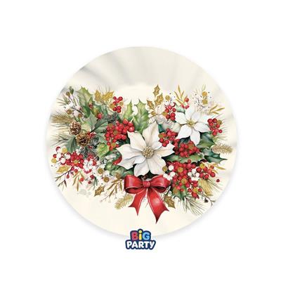 PIATTI CHRISTMAS VINTAGE 20CM 6PZ