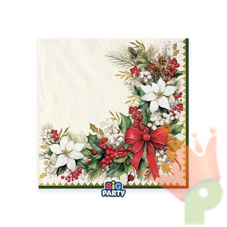 TOVAGLIOLI CHRISTMAS VINTAGE 33X33CM 16PZ