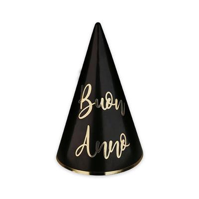 CAPPELLINI BUON ANNO ORO/NERO 6PZ