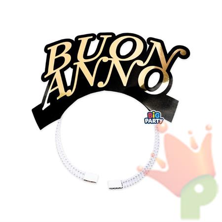 CERCHIETTI IN CARTA BUON ANNO 4PZ