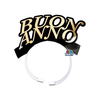 CERCHIETTI IN CARTA BUON ANNO 4PZ
