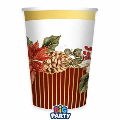 BICCHIERI BOUQUET DE NOEL 250CC 6PZ