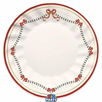 PIATTI CHRISTMAS CARILLON 30CM 6PZ