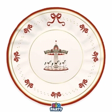 PIATTI CHRISTMAS CARILLON 25CM 6PZ