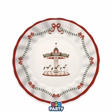 PIATTI CHRISTMAS CARILLON 20CM 6PZ