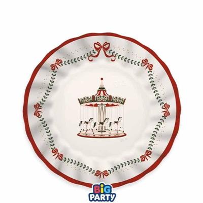 PIATTI CHRISTMAS CARILLON 20CM 6PZ
