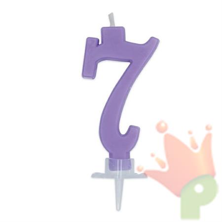CANDELINA NUMERO 7 VIOLA