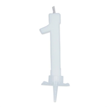 CANDELINA NUMERO 1 CERA ITALIC BIANCO 7CM