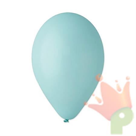 PALLONCINI 10INCH - 26CM MEDIUM ACQUA MARINA 25PZ