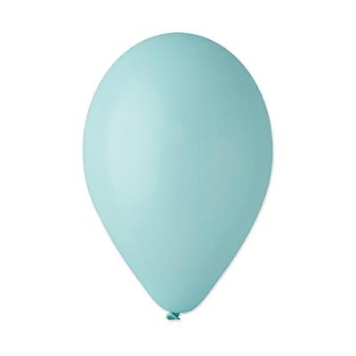 PALLONCINI 10INCH - 26CM MEDIUM ACQUA MARINA 25PZ