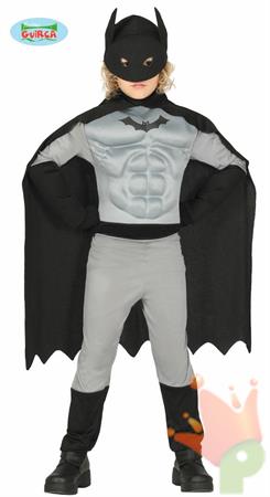COSTUME SUPER EROE BAT BOY BATMAN BAMBINO 10-12 ANNI