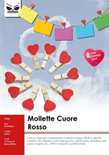 MOLLETTE CUORE ROSSE 12pz