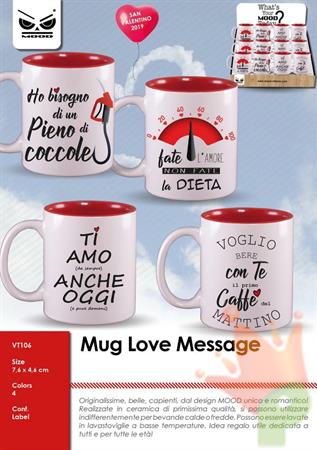 TAZZA MUG LOVE MESSAGE