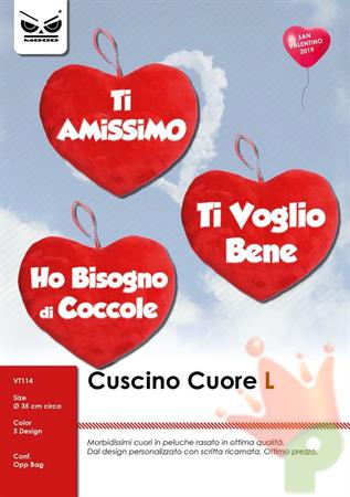 CUSCINO CUORE MIS. M