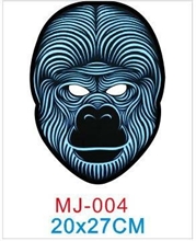 MASCHERA RAVE A LED GORILLA