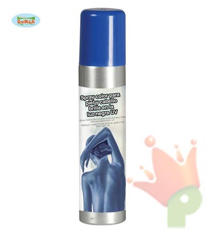 TRUCCO BODY PAINT SPRAY CORPO E CAPELLI BLU 75 ML