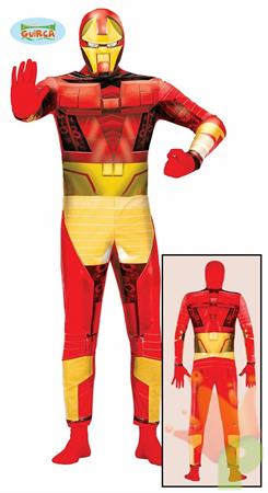 COSTUME SUPEREROE BIONICO IRON MAN ADULTO TAGLIA L 52 54