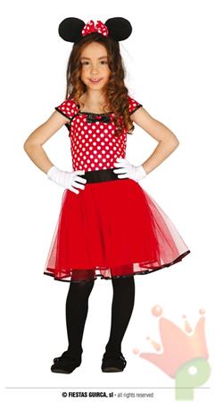 COSTUME TOPOLINA MINNIE BAMBINA 7-9 ANNI