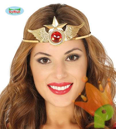 DIADEMA ORO WONDER WOMAN