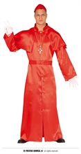 COSTUME CARDINALE ADULTO TAGLIA L 52 54