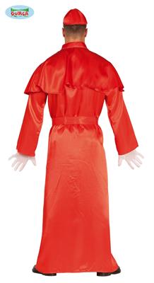 COSTUME CARDINALE ADULTO TAGLIA L 52 54
