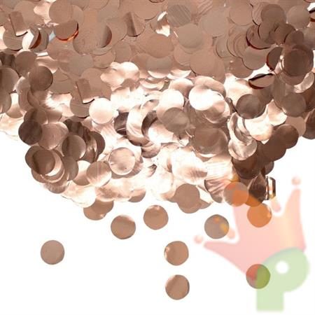CORIANDOLI ROSE GOLD METAL 50GR