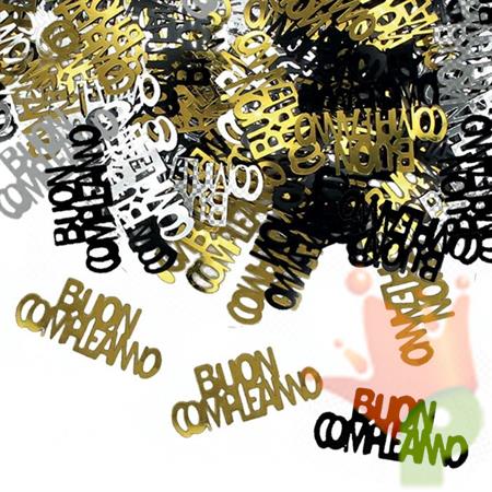 CORIANDOLI BUON COMPLEANNO PRESTIGE 15GR