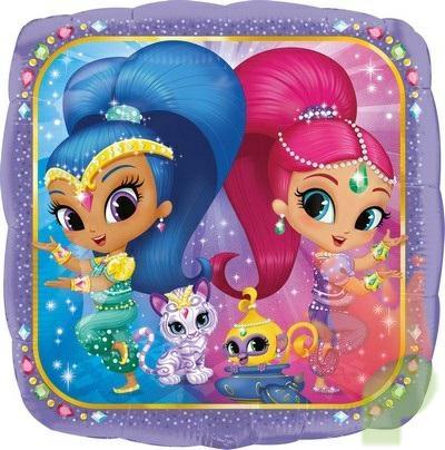 PALLONCINO MYLAR 18INCH SHIMMER & SHINE