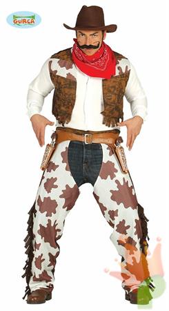 COSTUME COWBOY UOMO  ADULTO  TAGLIA  L 52 54