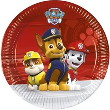 PIATTO 20CM PAW PATROL READY FOR ACTION 8PZ